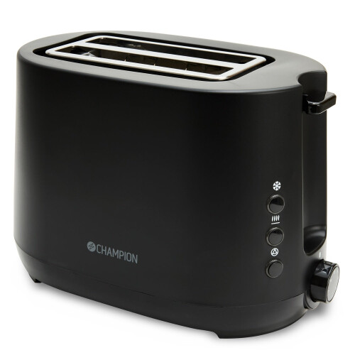 Champion Toaster 2 Scheiben 750W BR300 Mattschwarz 1