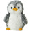 Playful Pompom Penguin Μίνι Λούτρινο Ζωάκι - Ζωντανοί Σύντροφοι για Ζεστές Αγκαλιές - 1