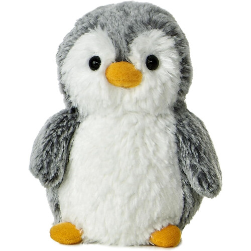 Playful Pompom Penguin Μίνι Λούτρινο Ζωάκι - Ζωντανοί Σύντροφοι για Ζεστές Αγκαλιές -