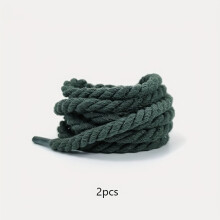 3pairs 160cm/62.99in Multicolor Twist Rope Shoe Laces For High Top Sneakers, Hiking Shoes, Sports Shoes, Canvas Shoes Accessories For King's Day