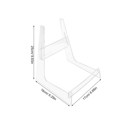 Support De Sol Transparent Stable Pour Guitare Ukulélé Violon 2