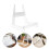 Support De Sol Transparent Stable Pour Guitare Ukulélé Violon 8