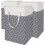 Coș de rufe independent, impermeabil, pachet de 3 1