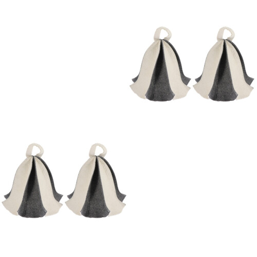 4St Hoofdbedekking Sauna Multi Kleur Dik Absorberend 2