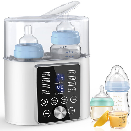 Chauffe-biberon double 12 en 1 sans BPA