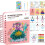 Kit de bricolage princesse pour filles avec plus de 800 accessoires et 1