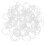 120Pcs Durable Acrylic Embroidery Thread Bobbins Cross Stitch Holder 2