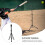 Support Tee Baseball Softball Portable Trépied Réglable Noir 8