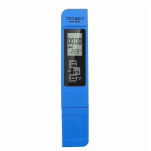 TDS EC-mätare digital vattentestare 0–9990PPM 3-i-1