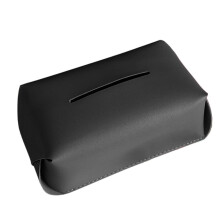 Porta-lenços de couro PU para quebra-sol de carro (2 unidades), acessório automotivo feminino para carro, caminhão e SUV.
