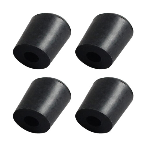4 Pieces Cello Endpin Tips for Practice Performance Portable Rubber Stoppers