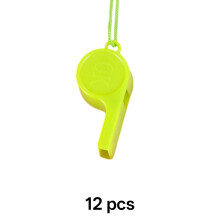 Whistle set for kids and events 12 pcs
