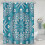 Boho Mandala Shower Curtain 72x72 in Polyester 1