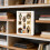 Kit YOCBZ Mini Museum Silhouette Box con cornici dorate e 4