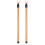 4Pcs Telescoping Aluminum Alloy Clothesline Pole Adjustable Drying Rod 2