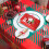Boîte rectangulaire en métal pour biscuits de Noël (1 pièce) 5