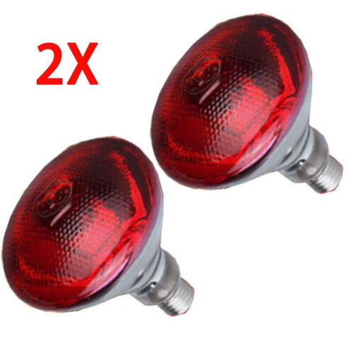 2 τεμάχια υπέρυθρη λάμπα θερμότητας RUBY250W πουλερικά, νεοσσοί, αρνιά, κτηνοτροφία