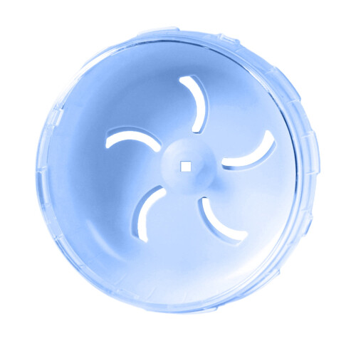 Roda de Exercícios Opvise para Hamster com Bordas Lisas e Resistente a Mordidas, Azul Celeste 2