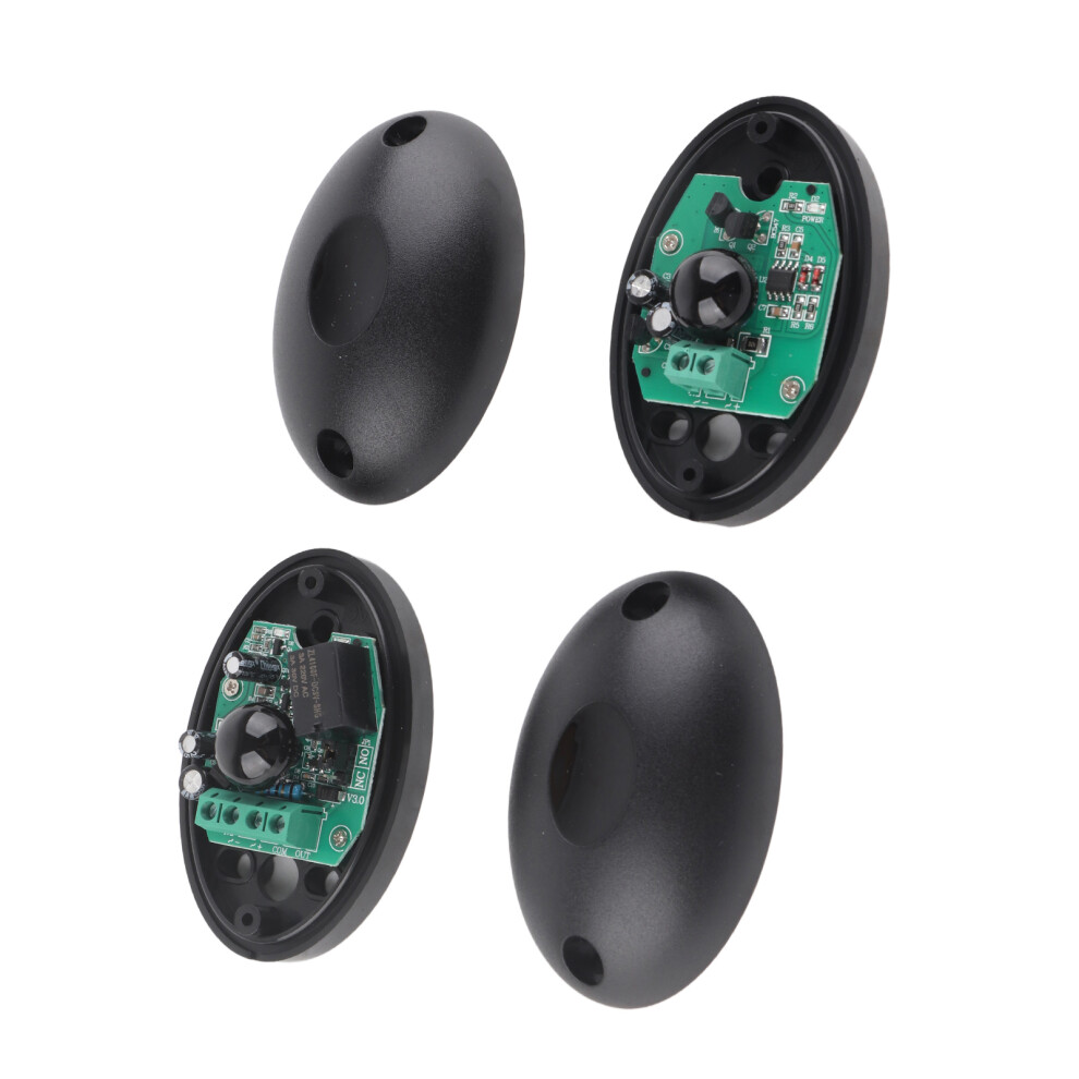 2Pcs Infrared Beam Sensor Ip55 Waterproof Garage Gate Alarm, 49.2X76x21.6mm 8481389521843