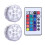 Lampe LED submersible RGB multicolore étanche avec télécommande Co D614Z2E8 1