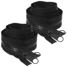 2 Pcs Outdoor Tent Zipper Bag Zipper Suitcase Zippers Canvas Zippers Personality Zipper Sewing Zipper