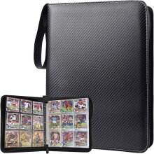 Pasta para Cartas Colecionáveis com 9 Bolsos e Capacidade para 1080 Cartas