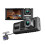 Câmera veicular DVR 1080P com câmeras frontal, interna e traseira, tela de 2 polegadas, suporte para visão noturna, gravação em loop e trava com 3
