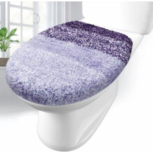 Microvezel toiletbrilhoes donkerpaars