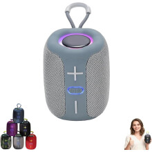 Vibin Bluetooth Speaker with RGB Lights, TWS Stereo, IPX5