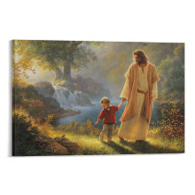 Canvas Poster Print 'Take My Hand' Artwork 16x24 in