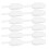 24Pcs Plastic Ice Cube Scoop - Clear Spoon for Candy, Flour and Grains 2