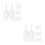 24Pcs Plastic Ice Cube Scoop - Clear Spoon for Candy, Flour and Grains 4