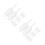 24Pcs Plastic Ice Cube Scoop - Clear Spoon for Candy, Flour and Grains 6