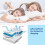 Protège-matelas en coton biologique, taille standard 4