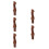 5Pcs Durable Solid Wood Handles for Garden Tool Replacement 6
