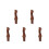 5Pcs Durable Solid Wood Handles for Garden Tool Replacement 8