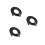3Pièces Câble Type-C Robuste Noir Compatible Pièce Et Mobile 10