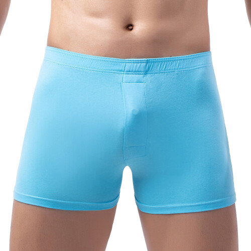 Pánské boxerky, elastický pas, prodyšné, jednobarevné 1