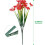 Artificial Violet Flowers 12 Pack UV Resistant 2