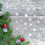 White Glitter Snowflake Ornaments Plastic 50 pcs 6