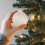 Beige Shatterproof Christmas Ornaments 12 pcs 7 cm 4