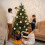 Beige Shatterproof Christmas Ornaments 12 pcs 7 cm 5