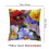 Σετ από 2 Καλύμματα Μαξιλαριών Pansy Perfection Spring Flower Εξωτερικού Χώρου, Τετράγωνα, 4