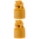 2Pcs Durable DIY Chinese Style Light Brown Stone Stamp Set 7