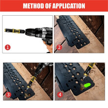 Cabinet Shelf Pin Jig,Shelf Pin Drilling Jig Drill Guides,Cabinet Hardware Jigs,Drilling Template for Straight Holes