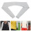 2Pcs Durable Arm Protection Sleeve Grey Polyester Cooling Uv Shield 11