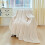 Beige Waffle Jacquard Blanket 70x100 cm Soft Lightweight 2