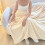 Beige Waffle Jacquard Blanket 70x100 cm Soft Lightweight 4