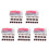 5Sets Bike Tire Tool Kit Portable Glueless Patch Set Assorted Colors 7