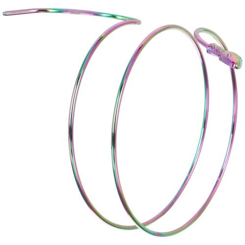 4Pcs Elegant Snake Armlet Bangle Upper Arm Cuff Adjustable Jewelry 2